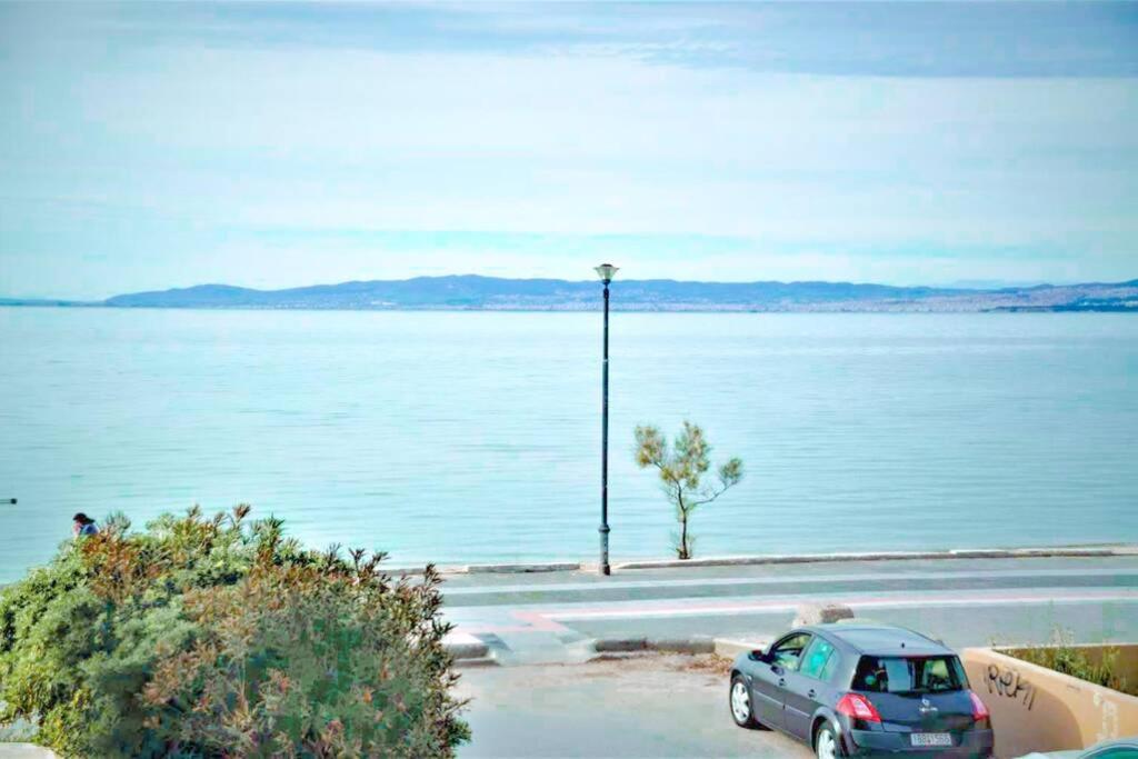 A Wonderful Apartment In Front Of The Sea! Peraía Exterior foto